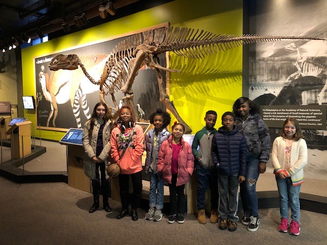 Group of students at the National science academy