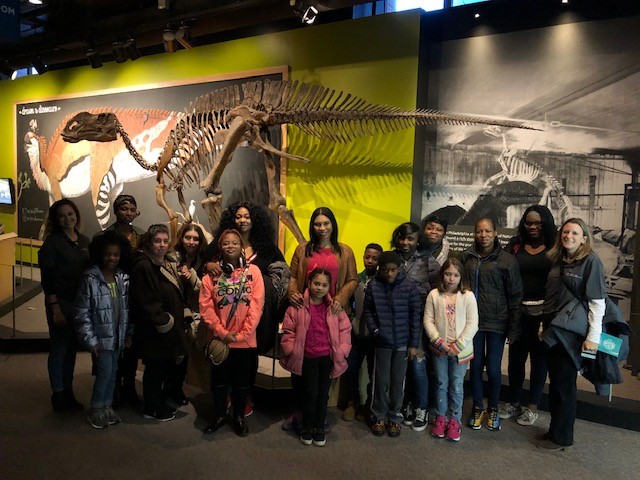 Group of students at the National science academy