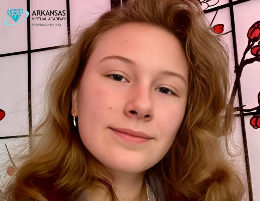 student smiling